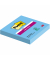 Haftnotizen 6546SEB, Super Sticky Notes, 76x76mm, paradiesblau, ohne, quadratisch