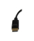 Adapterkabel, DP/HDMI™ - Stecker/Buchse, L: 0,21 m, schwarz