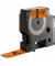 Rhino Vinyl-Schriftband 18436 19mm x 5,5m schwarz/orange flexibel selbstklebend