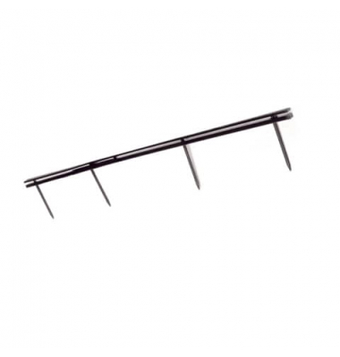 Bindestrips VeloBind 9741636, 4-K&auml;mme-Stripbindung, 4 K&auml;mme auf A4, blau, 45mm