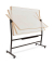 Stativdrehtafel-Whiteboard Natural, NAT6871V21, 150x100cm, lackiert, Holzfaser
