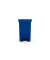 Tretabfalleimer Slim Jim® Step-On, PE, 90l, 570x352,8x825,5mm, blau