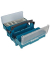 Werkzeugkoffer MAKPAC P-84137 blau 395x233x295mm leer