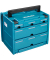 Werkzeugkoffer MAKSTOR 4.5 P-84349 blau 295x320x395mm leer