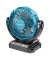 Akku-Bodenventilator DCF102Z 3-stufig blau/schwarz