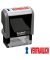 Textstempel printy 4912 office mit Text "VERTRAULICH" Kunststoff schwarz