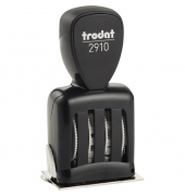 Text- und Datumsstempel 2910/P04/C9 mit Text "EINGEGANGEN - Erled." + Datum Kunststoff Schrifthöhe (Datum) 4mm