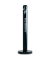 Ascherbecher Smoker's Pole schwarz Alu
