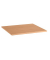 Tischplatte 25-PL88RH buche quadratisch 80x80 cm (BxT)