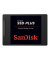interne Festplatte SDSSDA-2T00-G26 Plus SSD schwarz 2,5 Zoll 2 TB