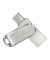 USB-Stick Ultra Dual Drive Luxe SDDDC4-064G-G46, silber, 64 GB
