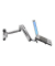 Monitor-Wandhalterung 25,4 cm (10) - 106,7 cm (42) Neigbar+Schwenkbar, Rotierbar Ergotron LX Sit-Stand Wall