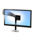 LX Sitz-Steh-Tischmontage-LCD-Arm Monitor-Halterung silber