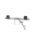 WAH Ergotron bis 32 2TFT 2Gelenke silber-weiß Max.15,8KG