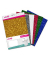 GlitterFlex Aufbügelfolie farbsortiert (glitzer) Effekt-Folie 20,0 cm x 30,0 cm