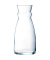 Karaffe FLUID, 9,6 x 21 cm, Glas, ohne Deckel, 0,75 l, farblos