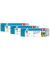 Druckerpatrone vivera 91 (C9482A), Dreierpack, 3x grau hell