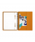 Collegeblock 100103453 Meetingbook, liniert / liniert Rand beidseitig , A5+, 80g, orange, 80 Blatt