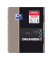 Collegeblock 400019524 Studium, kariert / kariert Rand links, A4+, 90g, sortiert, 80 Blatt