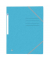 Eckspannmappe TOP FILE+ 400116323, A4 hellblau Karton 390g, mit 3 Einschlagklappen
