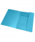Eckspannmappe TOP FILE+ 400116323, A4 hellblau Karton 390g, mit 3 Einschlagklappen