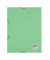 Eckspannmappe TOP FILE+ 400116356, A4 pastellgrün Karton 390g, mit 3 Einschlagklappen