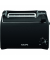 Toaster ProAroma KH 1518 KH1518, schwarz, 700 Watt