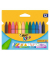 Wachsmalkreide Plastidecor Triangle 829773 12er Etui farbig sortiert rund 12x90mm