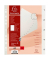 Kunststoffregister 1705E, 1 bis 5, A4, 130µm, graue Taben, 5-teilig