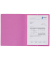 Eckspannmappe 555420E, A4 rosa Karton 355g