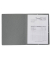 Eckspannmappe 555471E, A4 grau Karton 355g