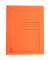 Schnellhefter 39994E, A4, orange, Karton, 355g, Vorderdeckel opak