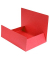 Heftbox 56403E, A4 rot, Karton 355g