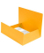 Heftbox 56404E, A4 gelb, Karton 355g