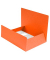 Heftbox 56409E, A4 orange, Karton 355g