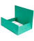 Heftbox 56415E, A4 grün, Karton 355g