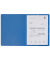 Eckspannmappe 555412E, A4 blau Karton 355g