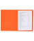 Eckspannmappe 555414E, A4 orange Karton 355g