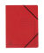 Eckspannmappe Premium-Colorspan-Serie 555415E, A4 rot Karton 355g, f&uuml;r ca. 200 Blatt  (80 g/m&sup2;)