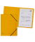 Eckspannmappe 555419E, A4 gelb Karton 355g