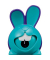 Dosenspitzer CROC CROC Hase petrol