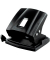 Locher Essentials M403411 schwarz bis 3mm 30 Blatt mit Anschlagschiene