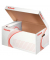 Archivbox 128900, A4, weiß, Wellpappe (RC)