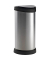 DECOBIN Mülleimer 40,0 l silbermetallic