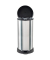 DECOBIN Mülleimer 40,0 l silbermetallic