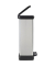 Tretabfalleimer Decobin Slim Bin 50 Liter silbermetallic