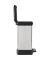DECOBIN Mülleimer 30,0 l silbermetallic
