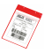 Kennzeichnungstasche Neodym 170103 A4 rot