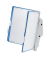 Wand-Sichttafelsystem Office DIN A4 blau mit 10 St. Sichttafeln