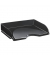 Briefablage 135/2 1135220161, A4/C4 quer, schwarz, Polystyrol stapelbar